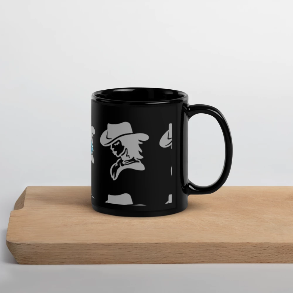 Sleek Black Ceramic Mug