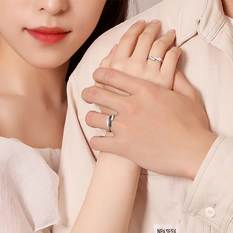 Korean Simple Cold Scenery Ring