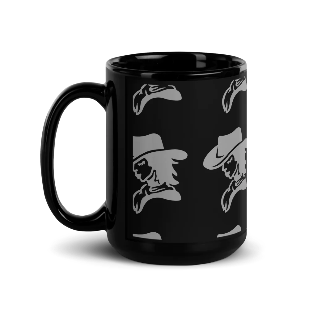 Sleek Black Ceramic Mug