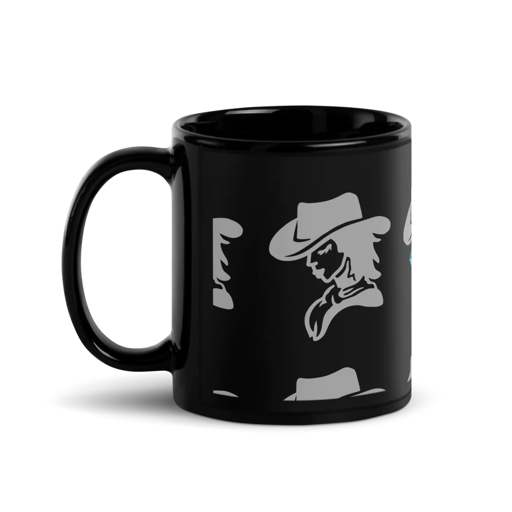 Sleek Black Ceramic Mug